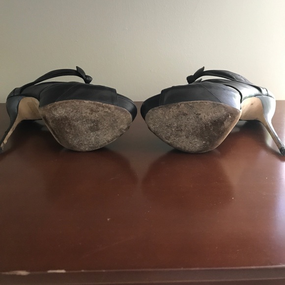 GUCCI sky high heels! All leather! Like booties! - Picture 6 of 6